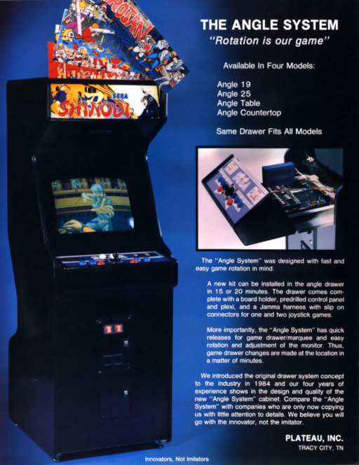 Shinobi (Star bootleg, System 16A) [Bootleg] Arcade Game Cover